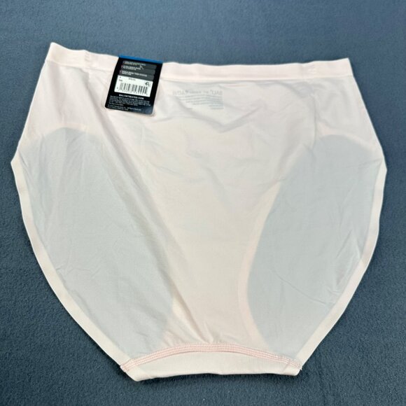 Bali Women's Size 2X 9 Panty Hi Cut Comfort Revolution Easylite Light Pink New - Picture 2 of 8